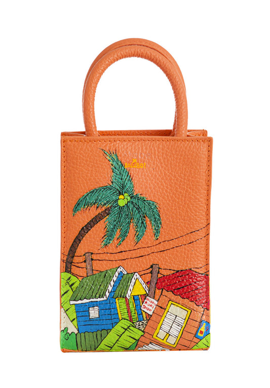 Sagaboi X Etape Village Mini Tote (Orange)