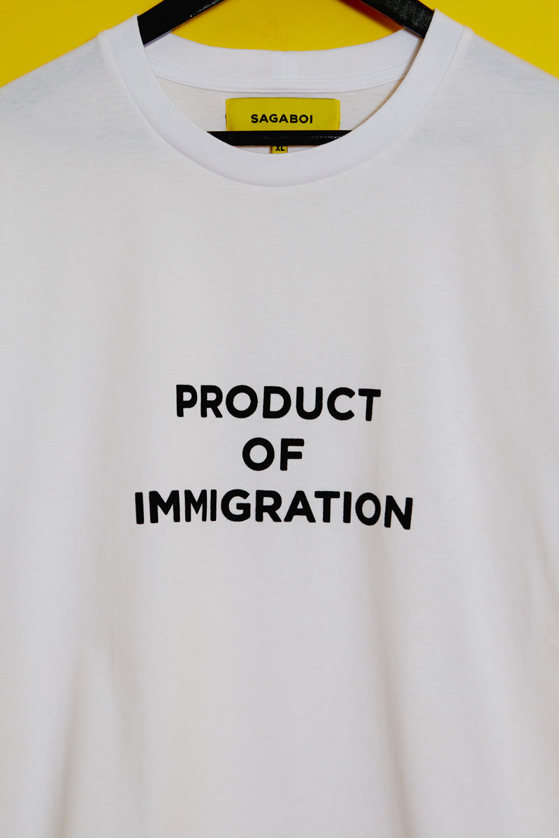 Product Of Immigration Slogan T-shirt